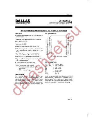 DS1250BL-100 datasheet  